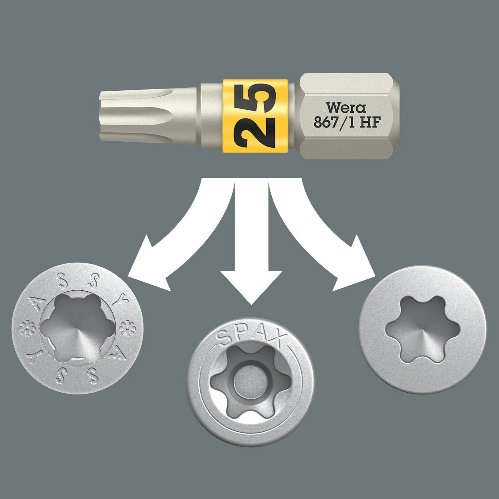Wera Bit-Check 30 Wood TX HF 1 SB, 30pc - 05057437001