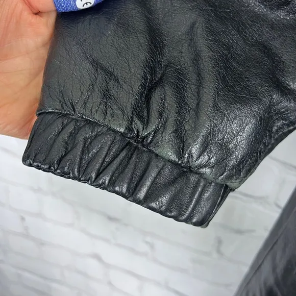 |•WILSONS LEATHER•| Thigh Length Drawstring Waist Leather Jacket Size XL