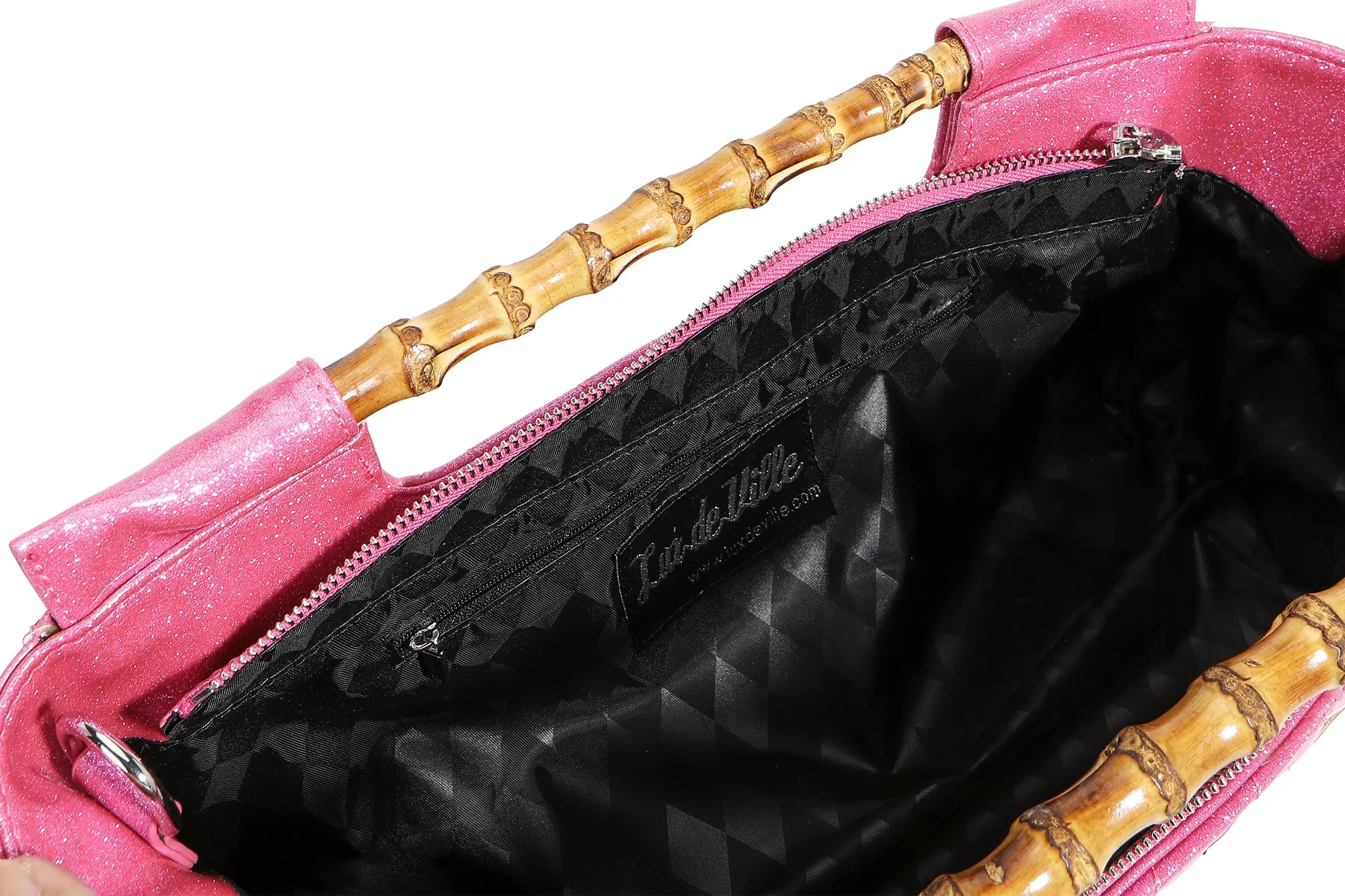 Winkle Pink Sparkle Paradise Card Clutch