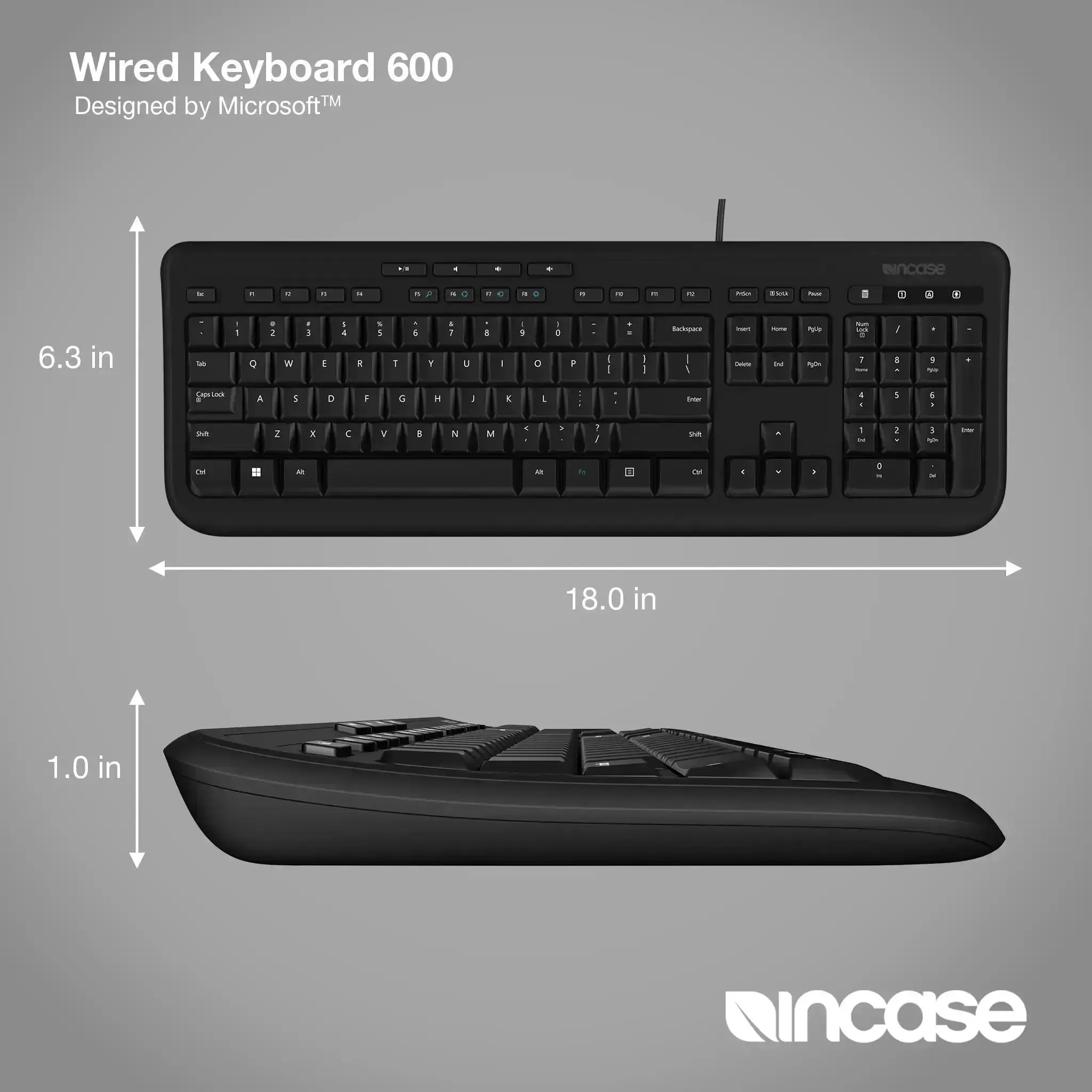 Wired Keyboard 600 (EU)