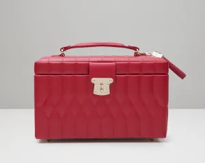 WOLF Caroline Medium Jewelry Case - Red