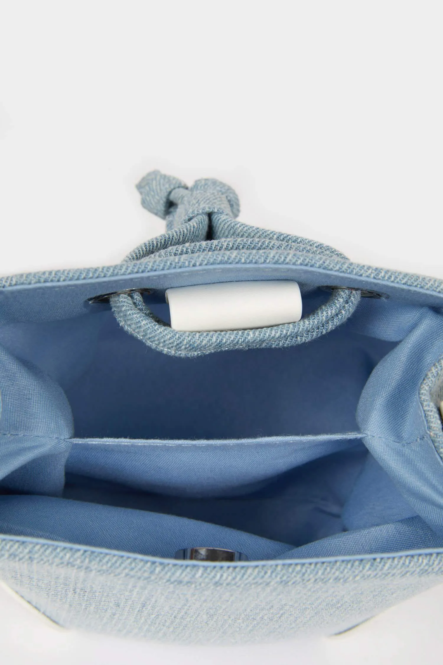 Women Jean Look Shoulder Bag