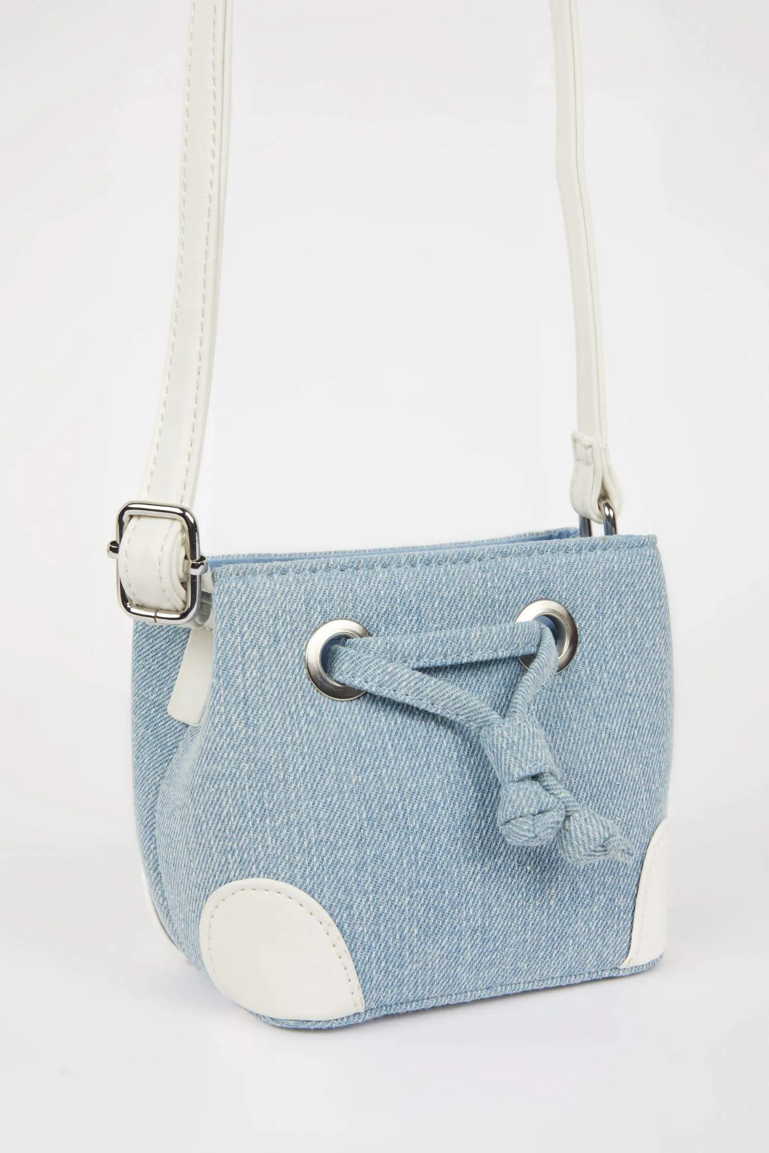 Women Jean Look Shoulder Bag