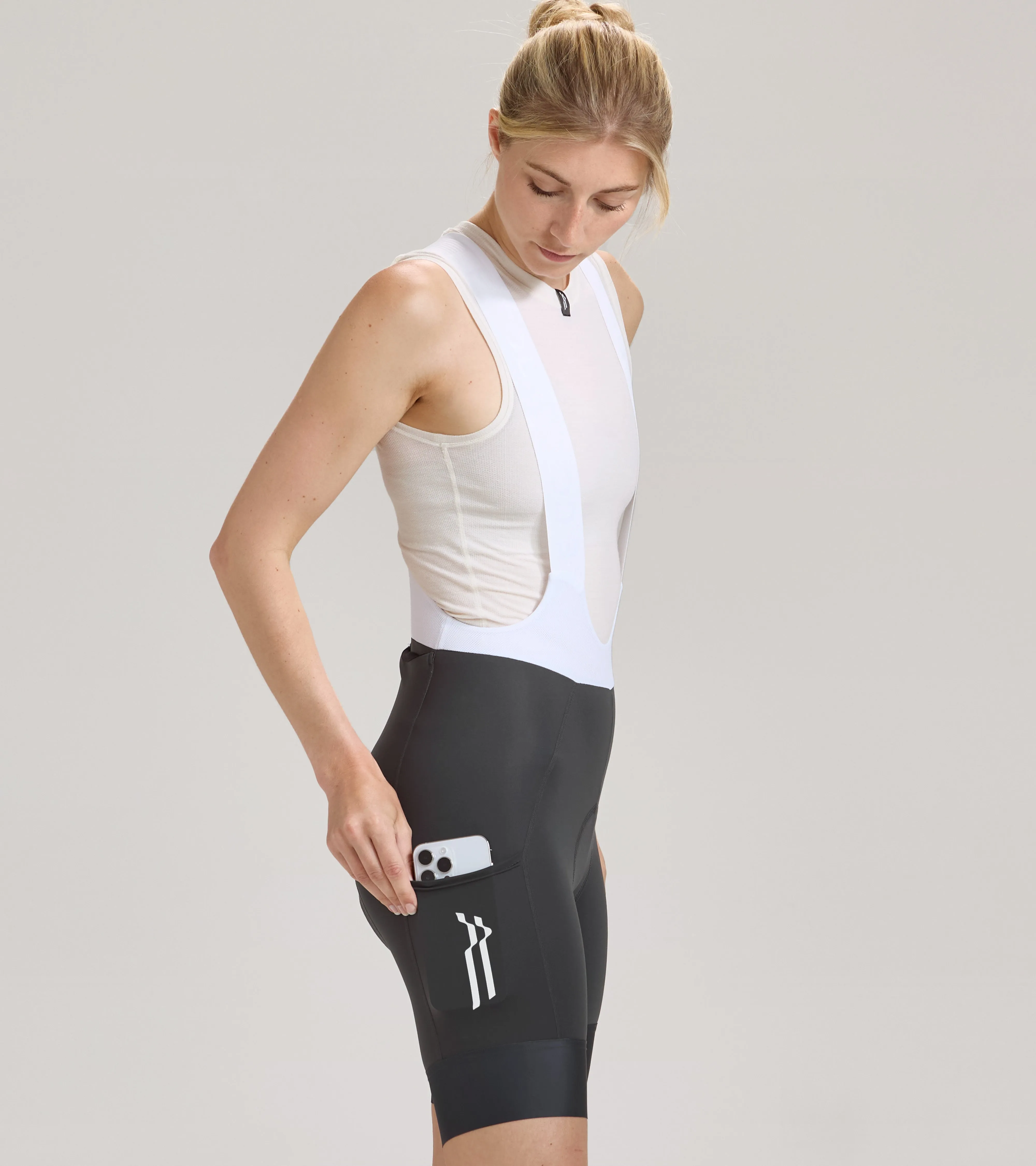Womens ARC Cargo Bib Shorts