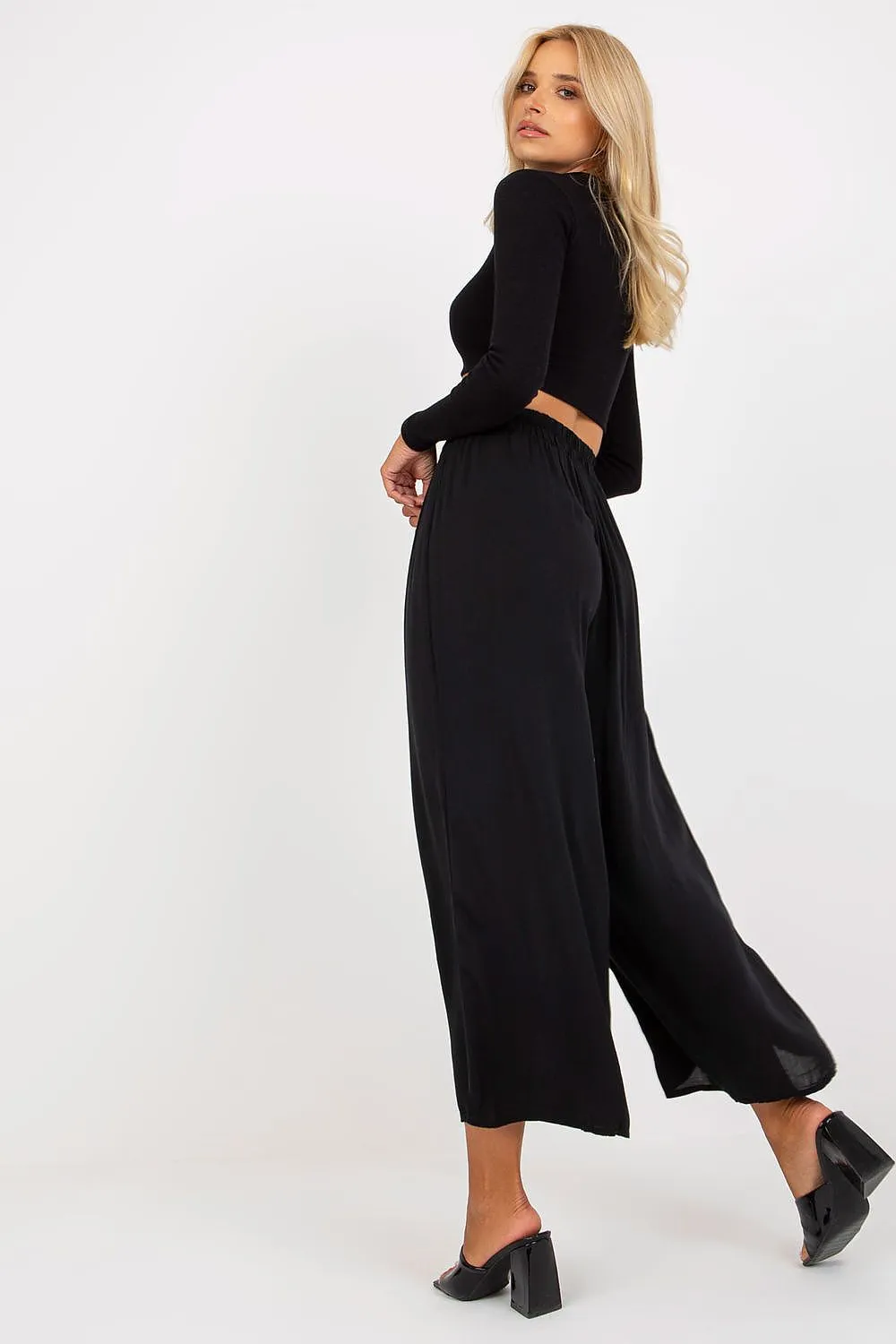Women's casual style Swedes trousers