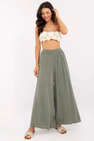 Women's casual style Swedes trousers