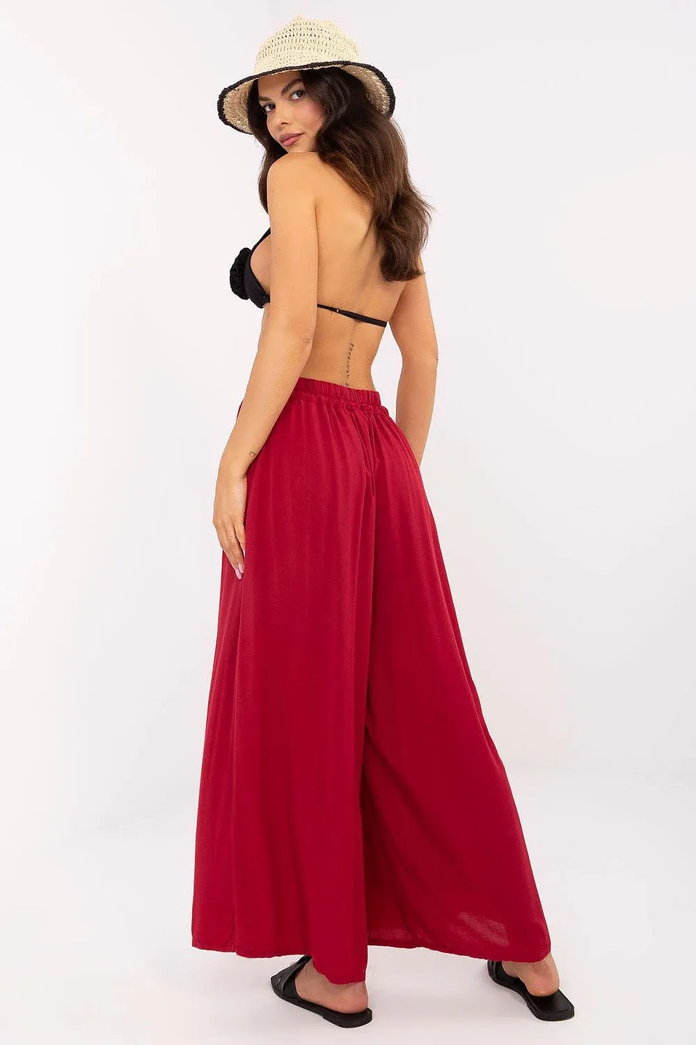Women's casual style Swedes trousers