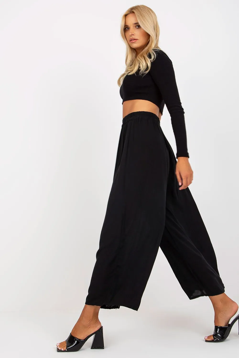 Women's casual style Swedes trousers