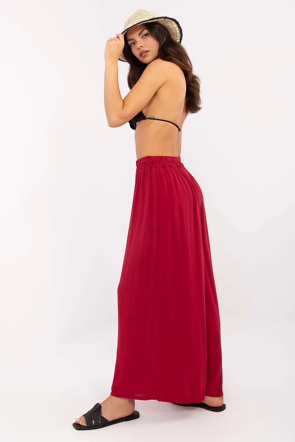 Women's casual style Swedes trousers