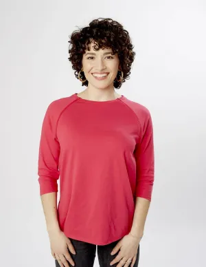 Womens Chest Port Access Shirt - Berry Pink