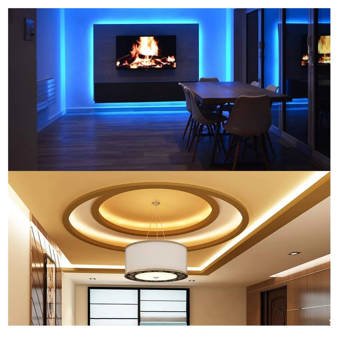X-Lights™ Multi LED Strip Light For Rooms With Remote and RGB Colors 32.8FT
