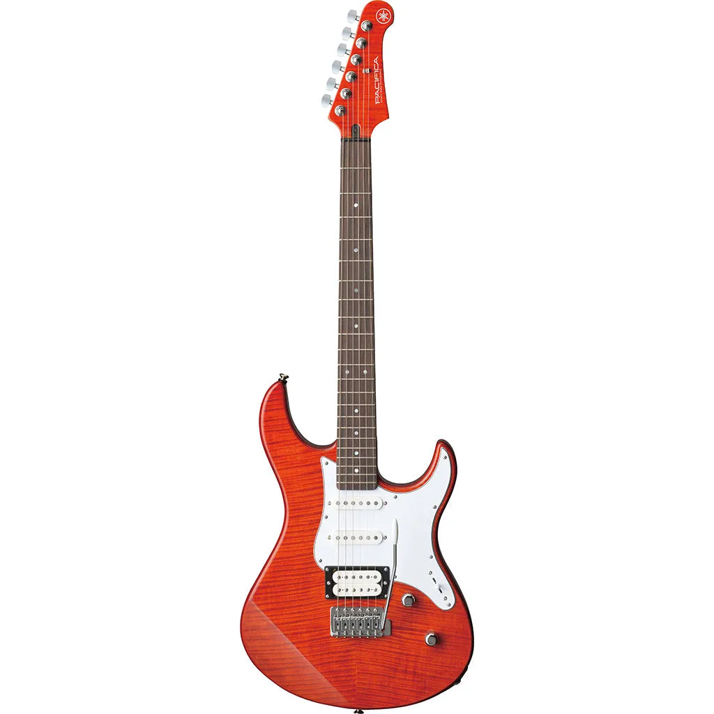 Yamaha - Pacifica 212 - Flamed Maple Veneer - Caramel Brown