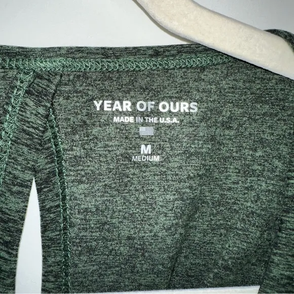 Year of Ours The Knot Bra In Forest M