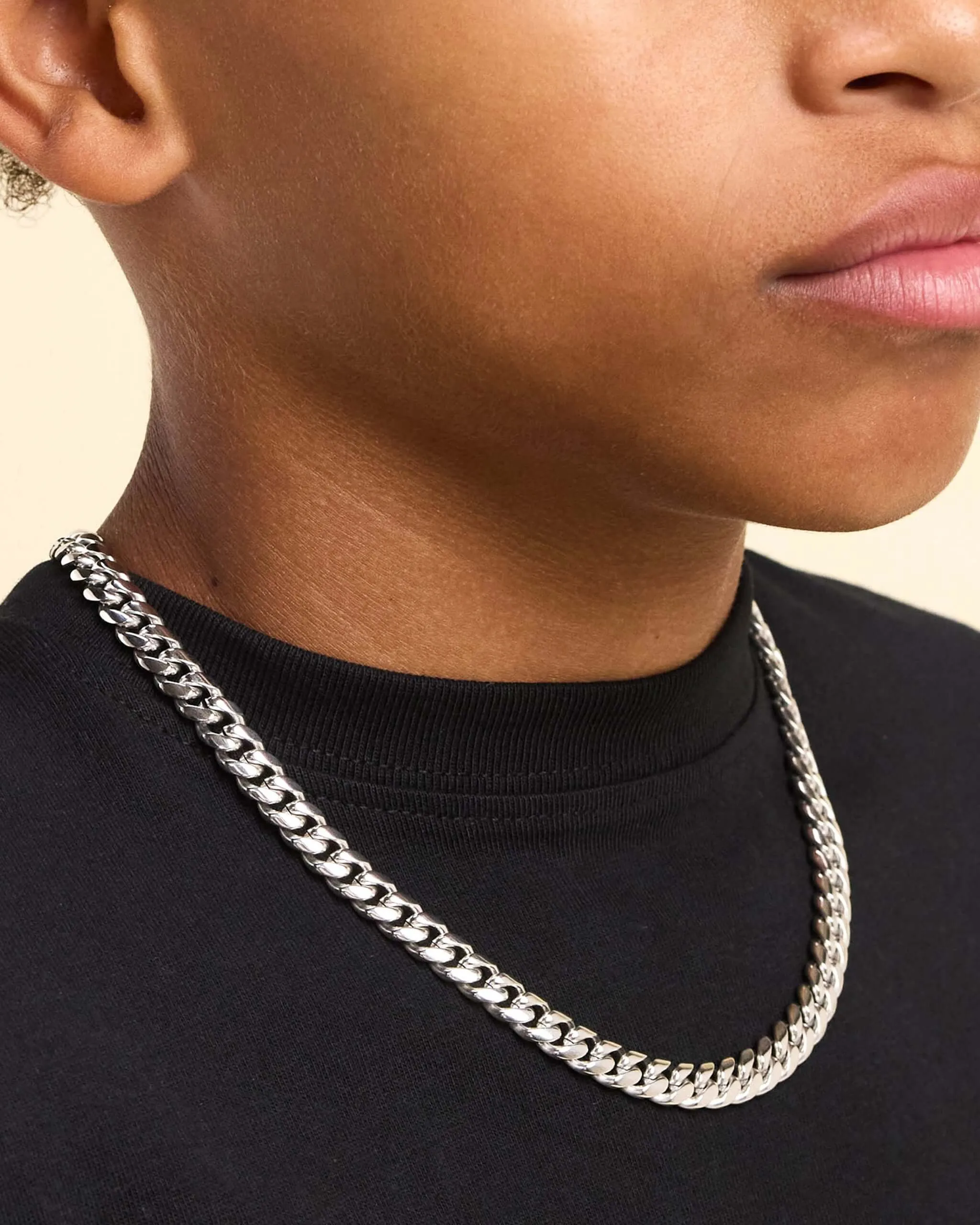 Youth Cuban Link Chain - 8mm