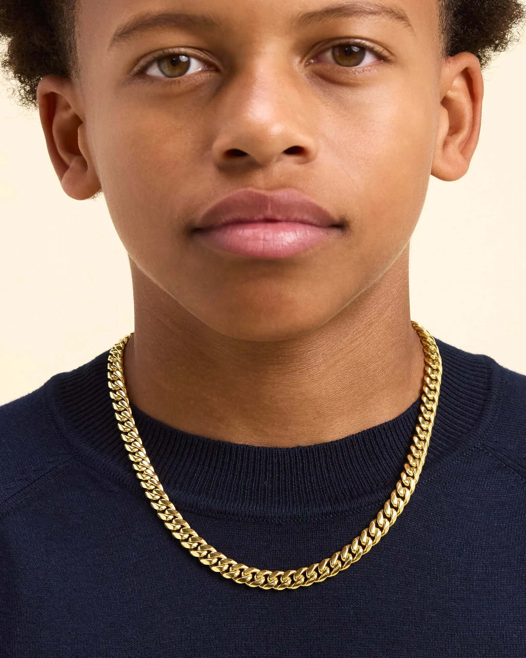 Youth Cuban Link Chain - 8mm