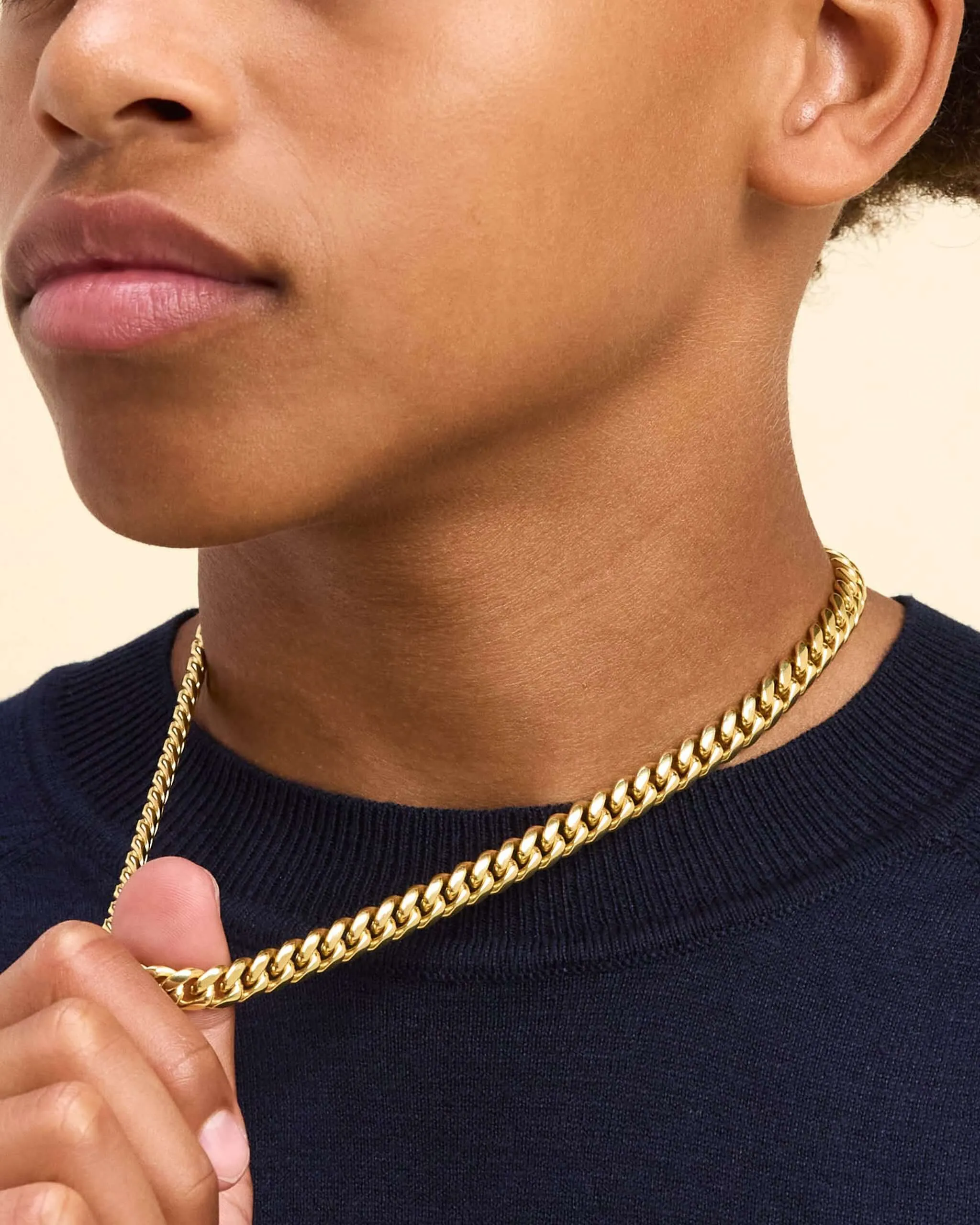 Youth Cuban Link Chain - 8mm