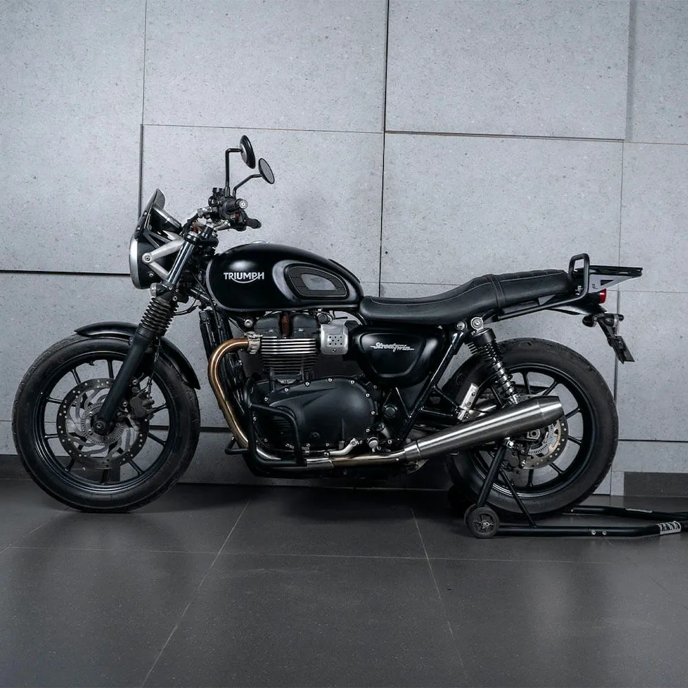Z Pro Triumph Top Rack With Plate For Triumph Street Twin