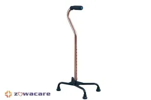 ZOWA QUAD STICK SPONGE CANE - MEDIUM BASE